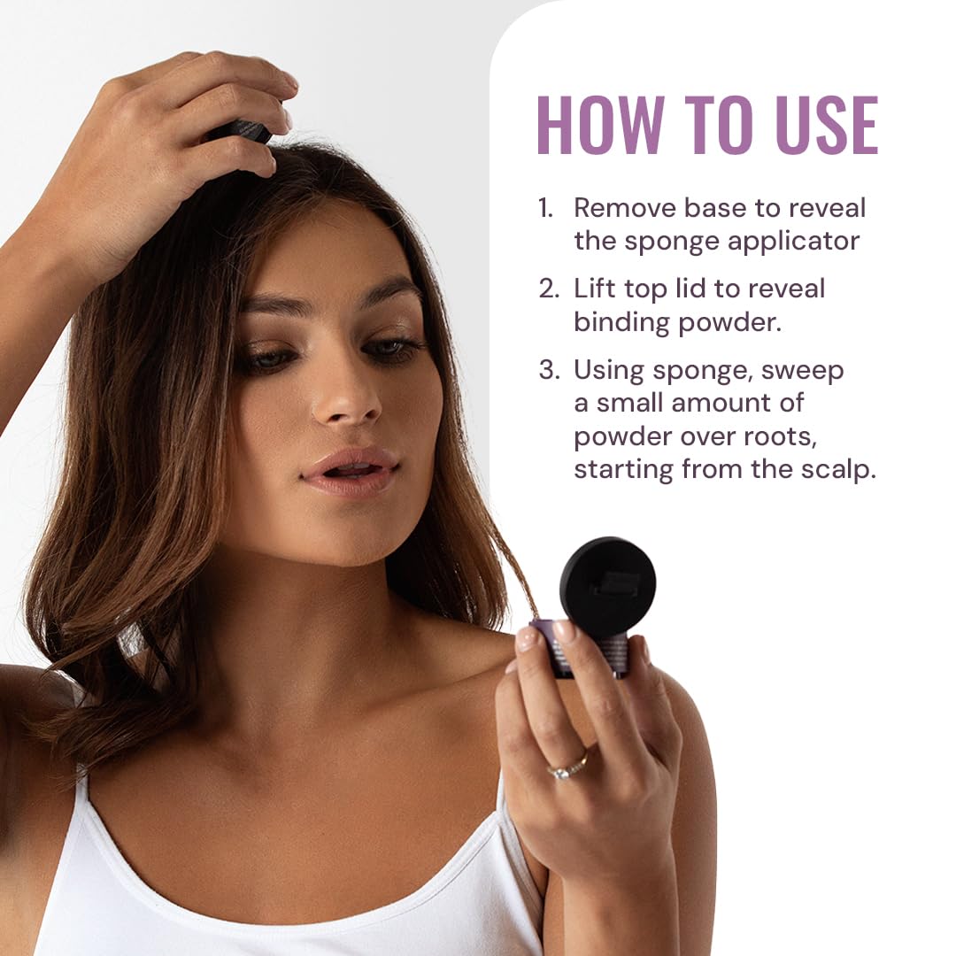 Style Edit gray root coverage in seconds for seamless regrowth concealment