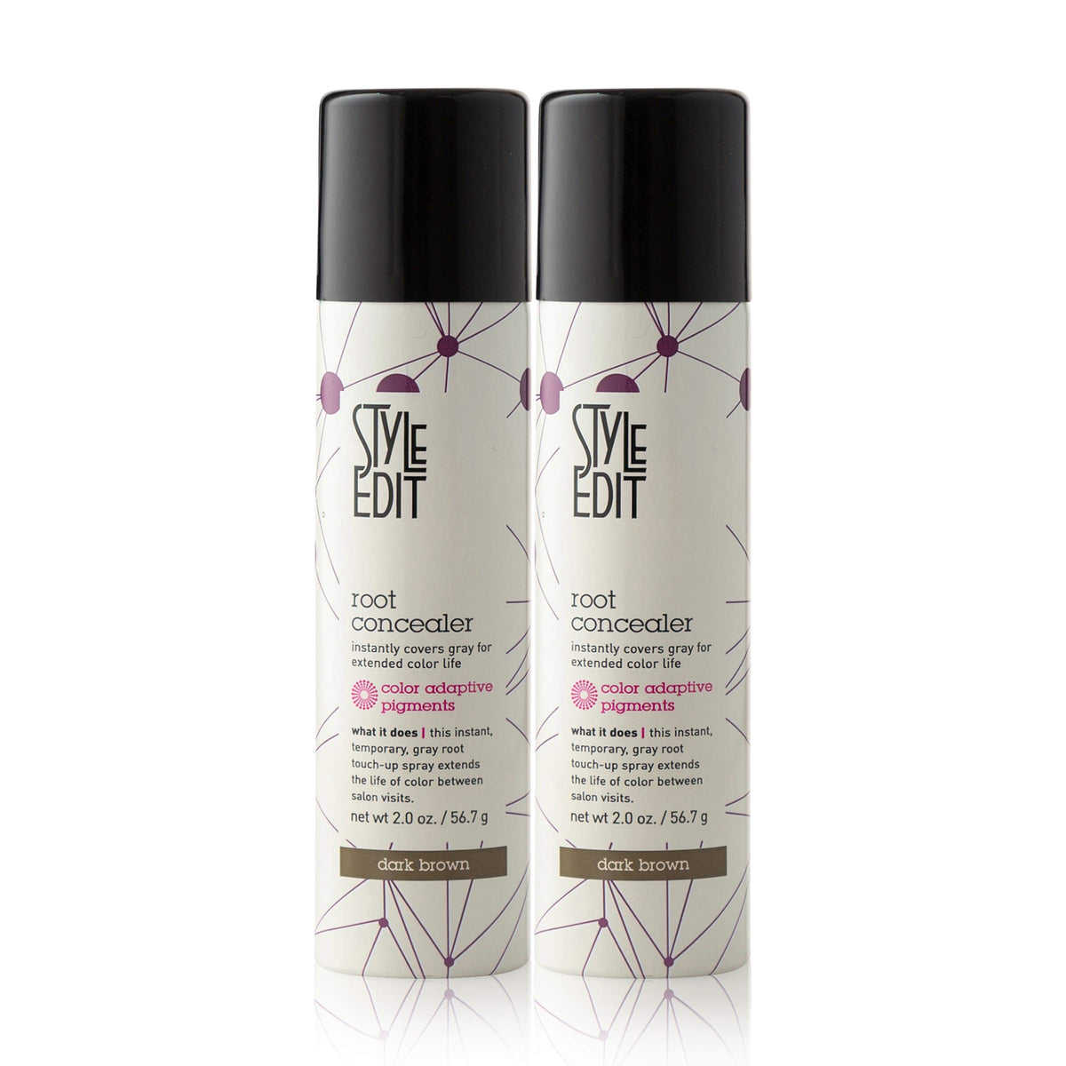 STYLE EDIT Root Touch Up Bottle delivering quick gray coverage for the go-to look