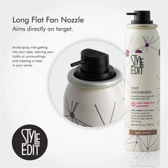 Style Edit Root Touch Up Spray lightweight formula leaves no residue
