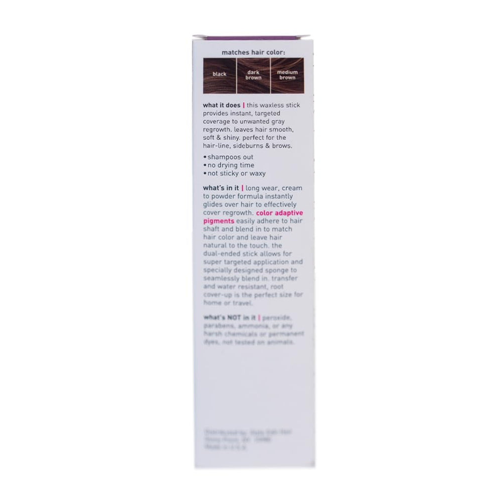 Style Edit Root Touch Up Stick travel-friendly packaging for on-the-go touch ups.