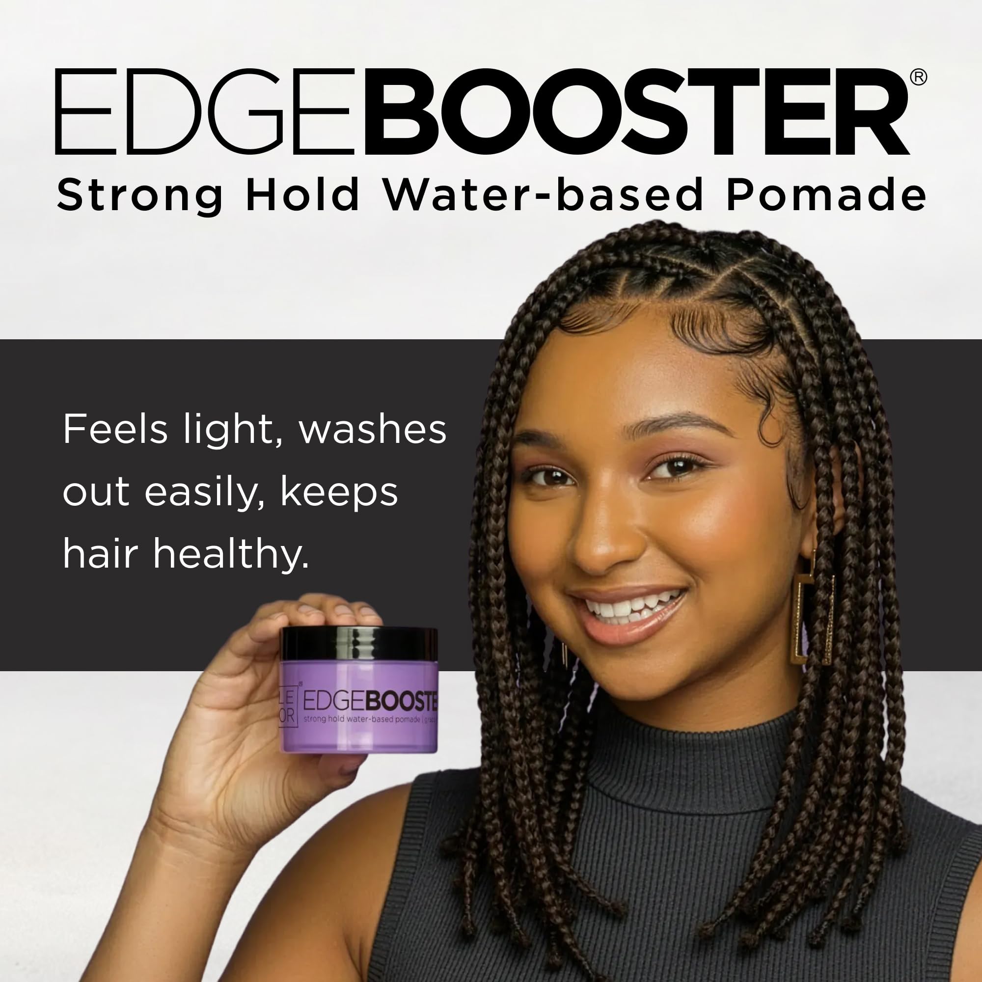 Style Factor Edge Booster pomada, fijación fuerte y lavado fácil gracias a fórmula a base de agua.