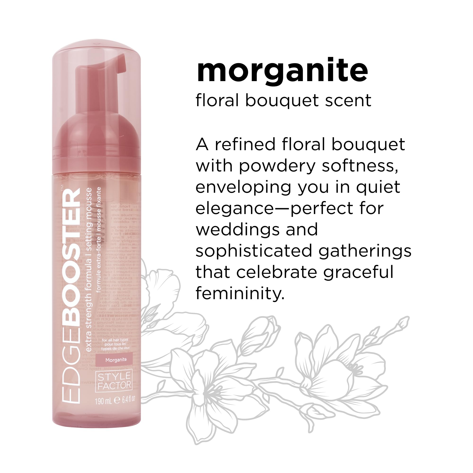 Style Factor Edge Booster rosemary peppermint ingredients for nourishing shine