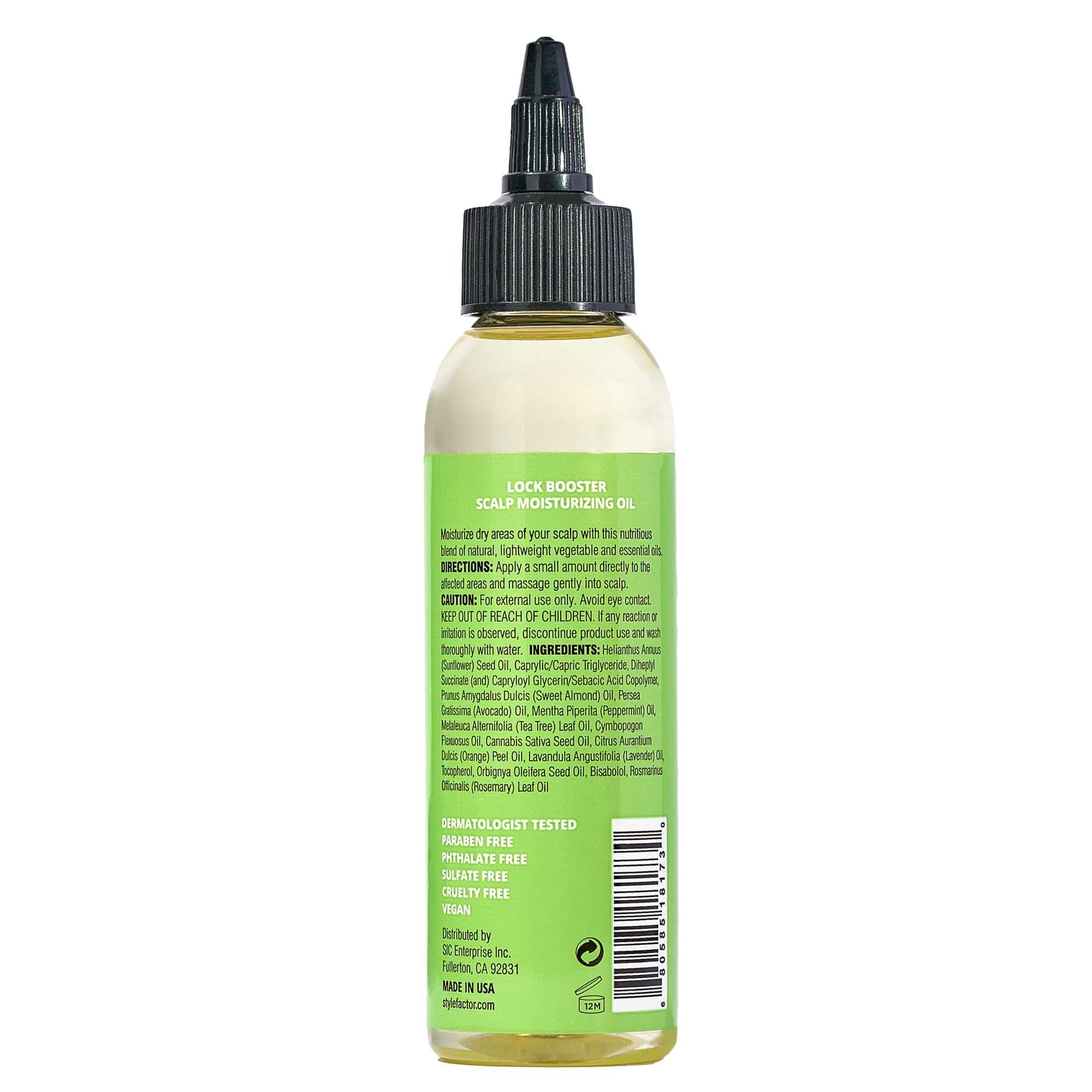 Style Factor LockBOOSTER: uso diario para cabello texturizado y rizos con brillo ligero.