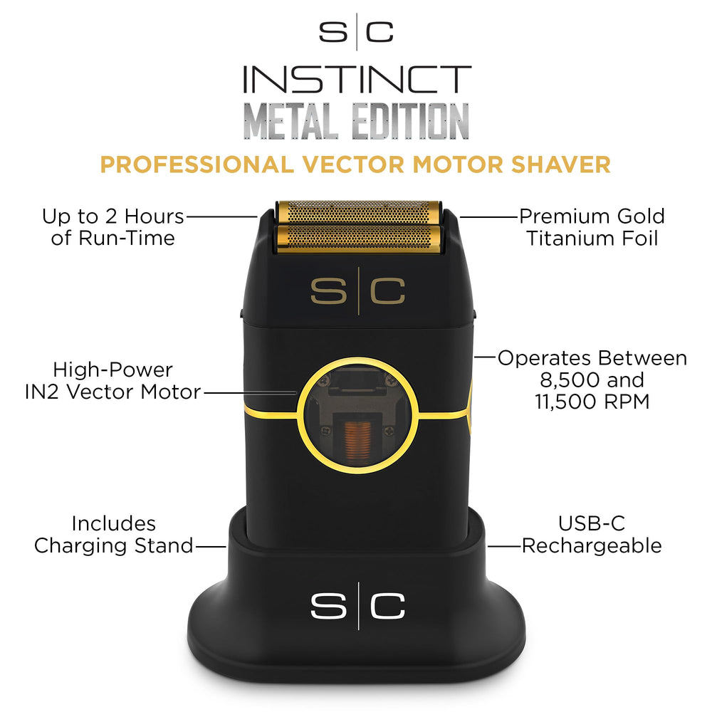 StyleCraft Instinct foil detail highlighting premium gold titanium foil quality.