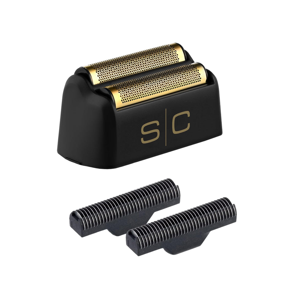 StyleCraft Instinct shaver foil head with stainless steel cutter blades for a smooth shave