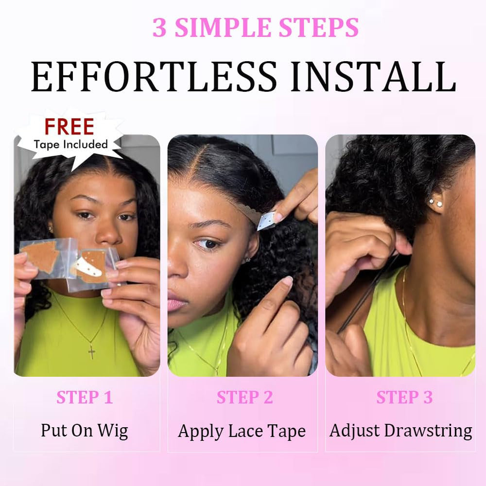 StyleLife HD 7x5 lace front wig offers wider parting options and versatility