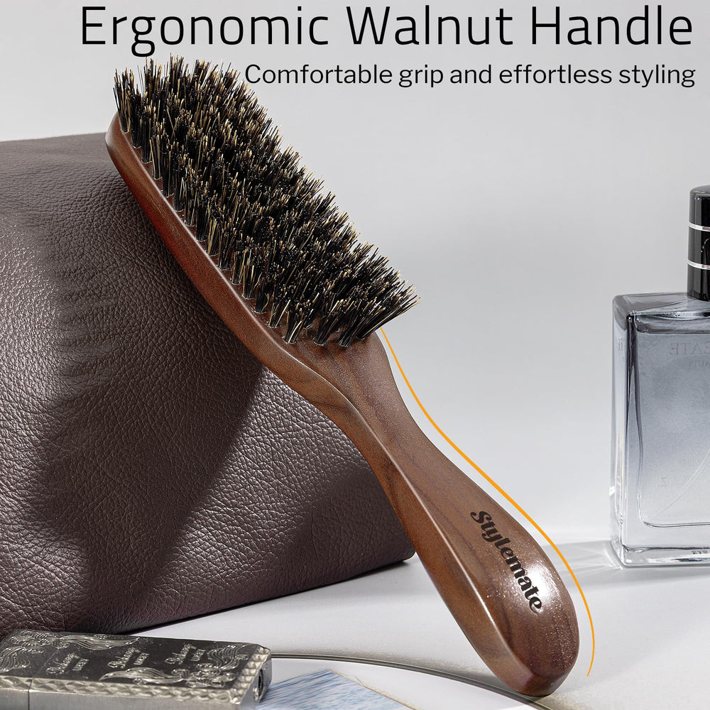 Stylemate smoothing-detangling brush helps manage knots on various hair types