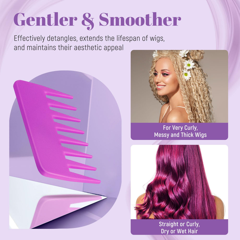 StyleMate Travel-Size compact duo sets stay ready for on-the-go wig care.