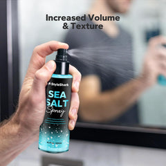 StyleShark Sea Salt Spray lifts roots for fuller, vibrant waves