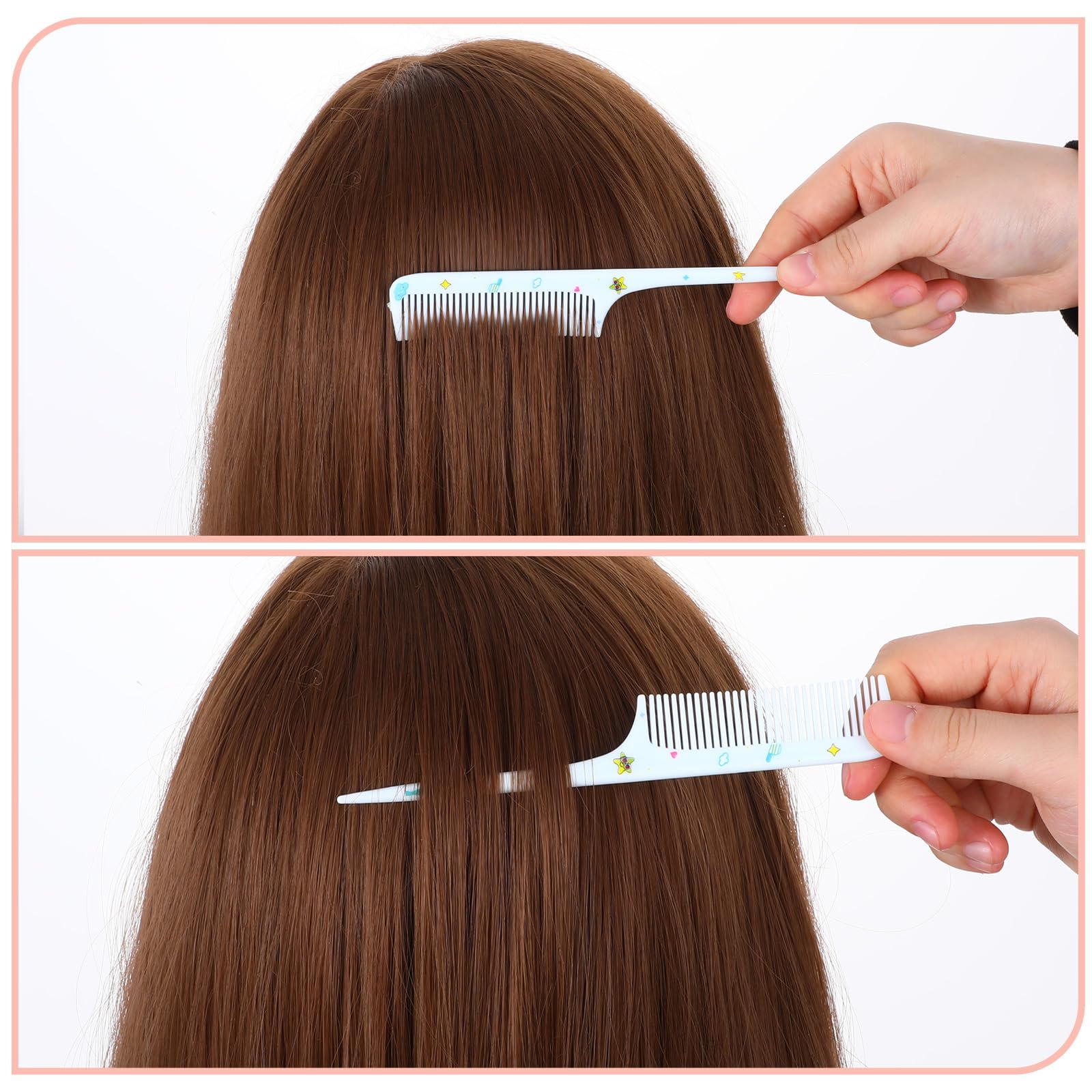 Styquenzer durable plastic hair combs designed for long-lasting use