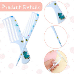 Styquenzer rat-tail comb for detailed parting and styling