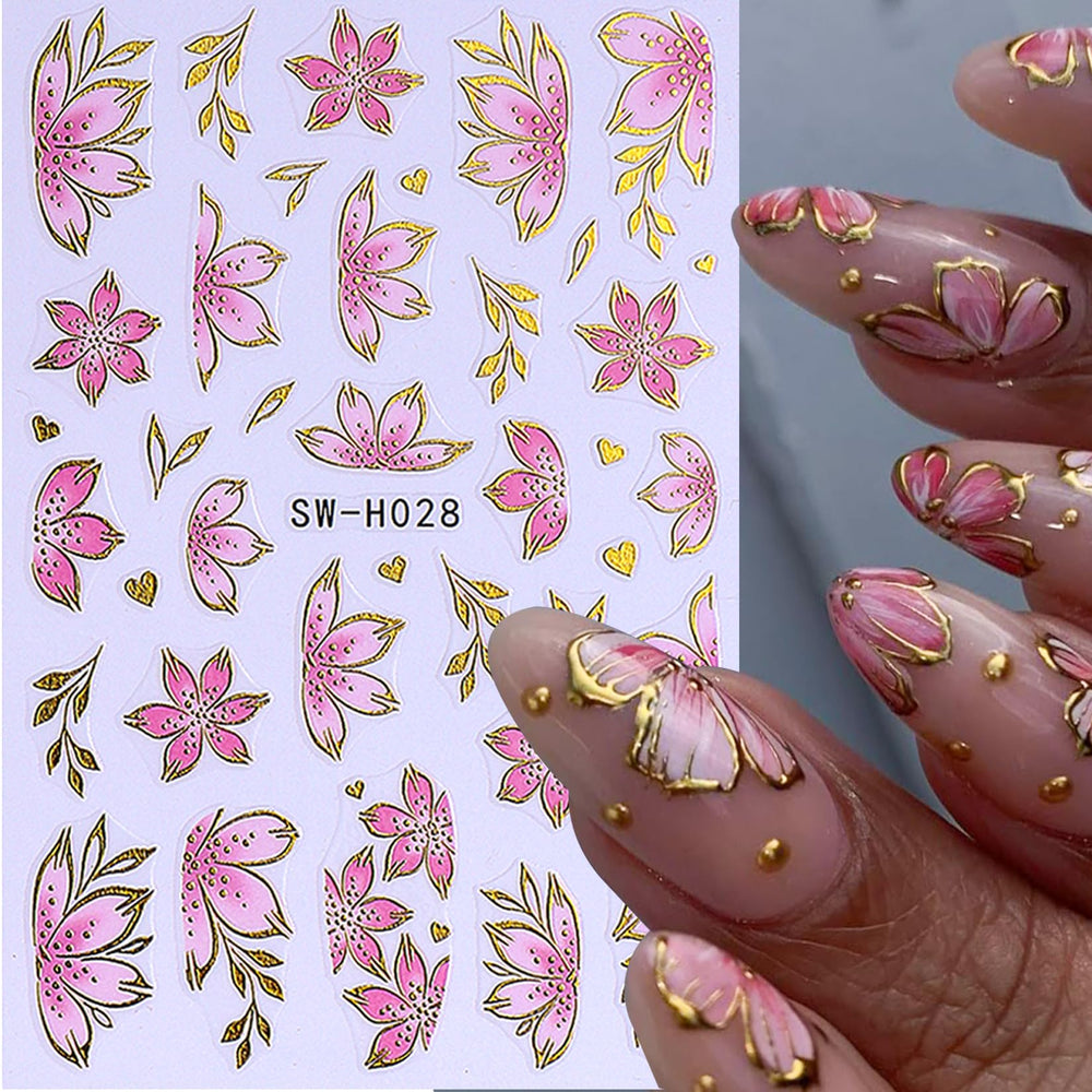 STZPRONAIL self-adhesive nail decals kit for quick DIY nail art
