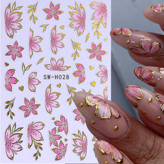 STZPRONAIL self-adhesive nail decals kit for quick DIY nail art