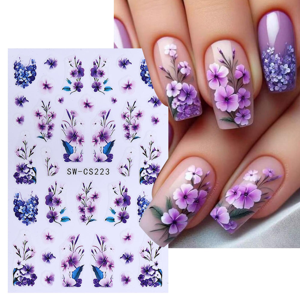 STZPRONAIL self-adhesive nail stickers for mess-free application.