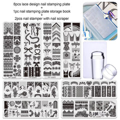 STZPRONAIL silicone stamper with French tip for clean results