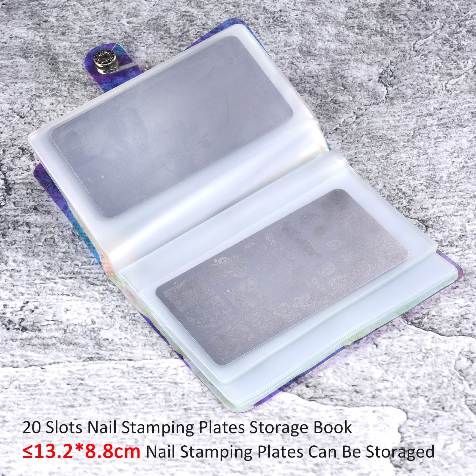 STZPRONAIL stamping kit in use for professional-quality nail art at home