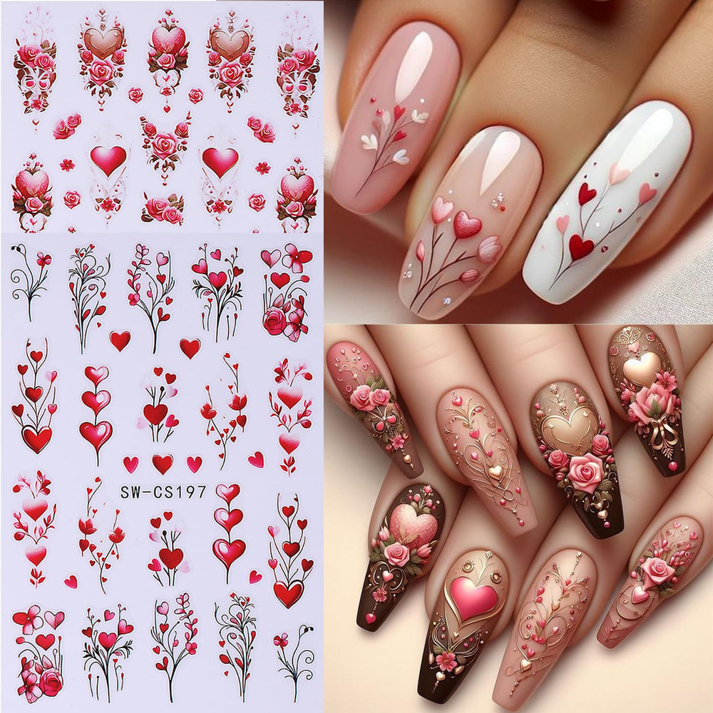 STZPRONAIL lips stickers provide playful accents for creative nails.