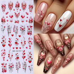STZPRONAIL lips stickers provide playful accents for creative nails.