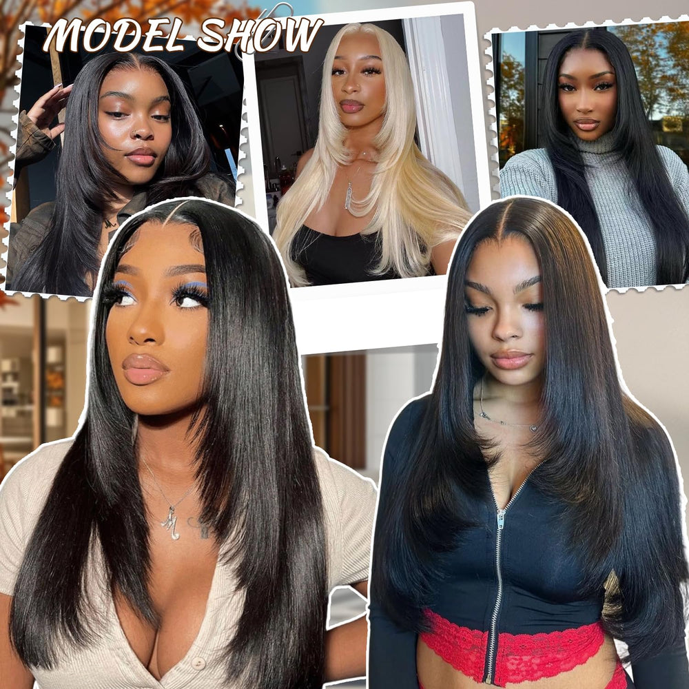Su Mei.s 26-inch wig length provides versatile drape.