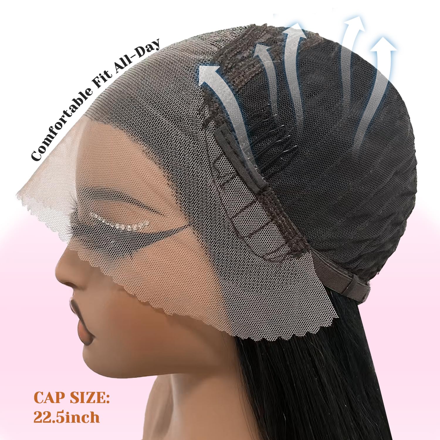 Su Mei.s wig made from heat-resistant synthetic fiber ready for styling.