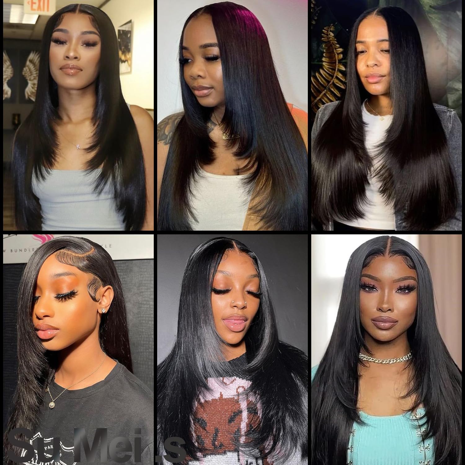 Su Mei.s wig-pack includes cap and headband for easy styling.