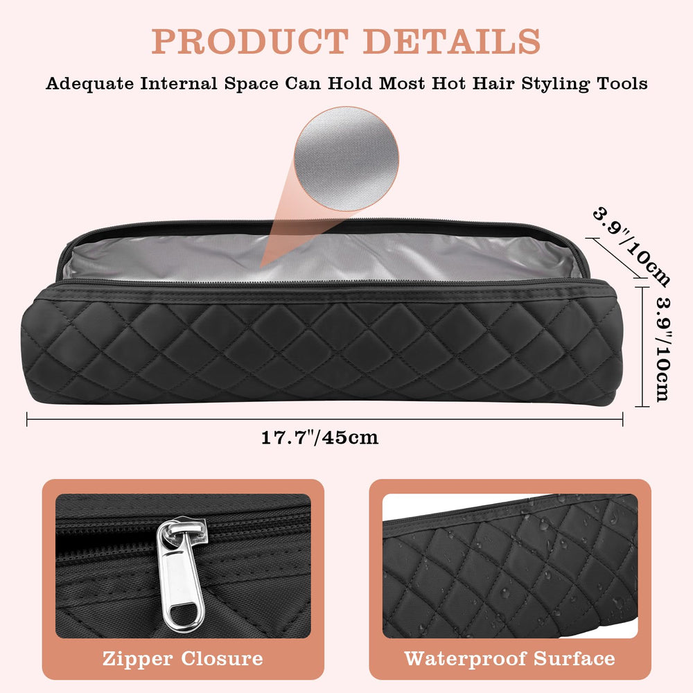 Suafrnut insulated internal baffle reduces heat transfer between tools