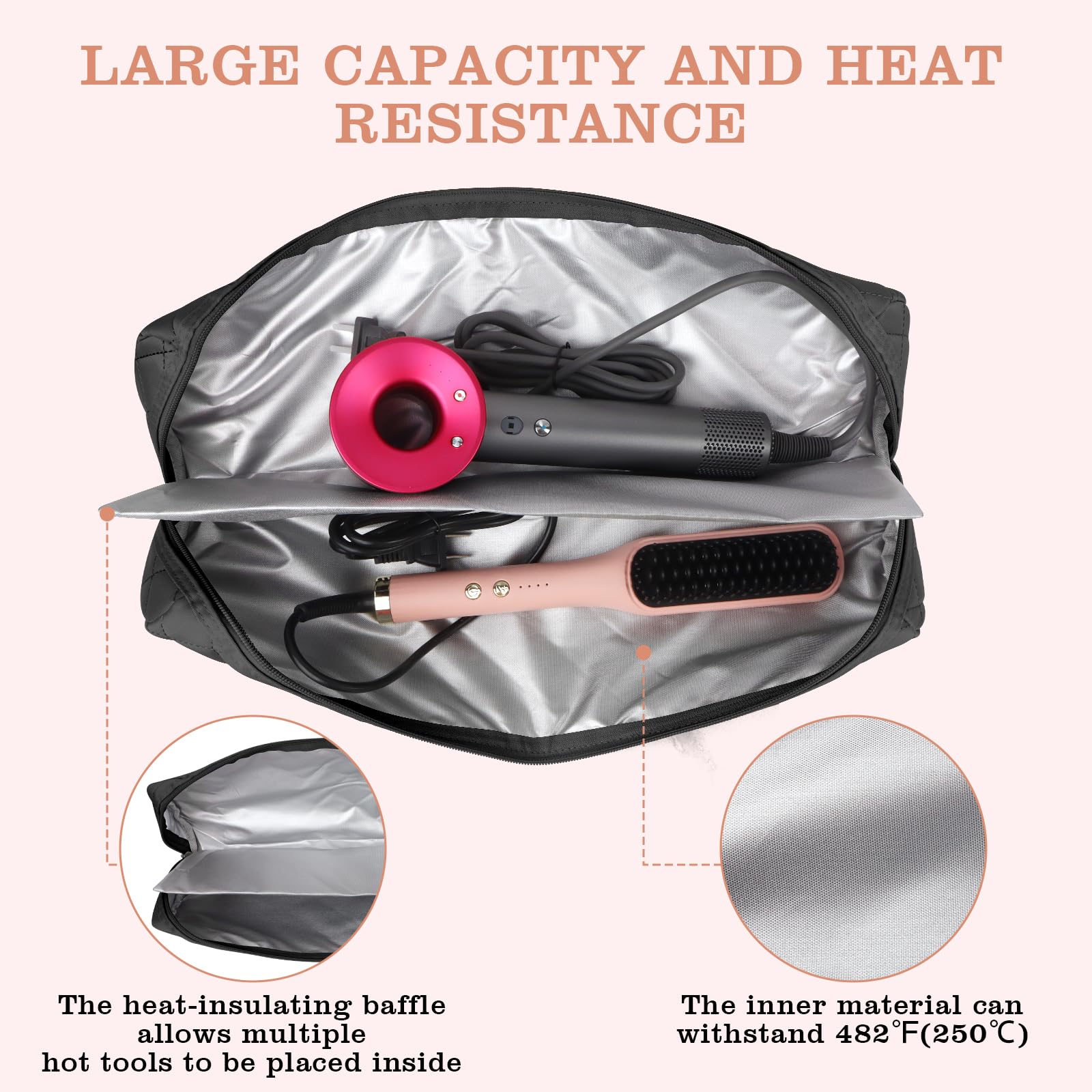 Suafrnut safety protection guards countertops and drawers from heat damage