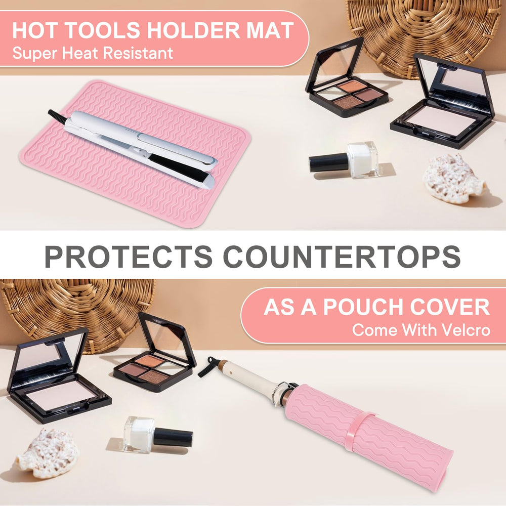 Suafrnut anti-slip wave texture keeps hot tools stable.