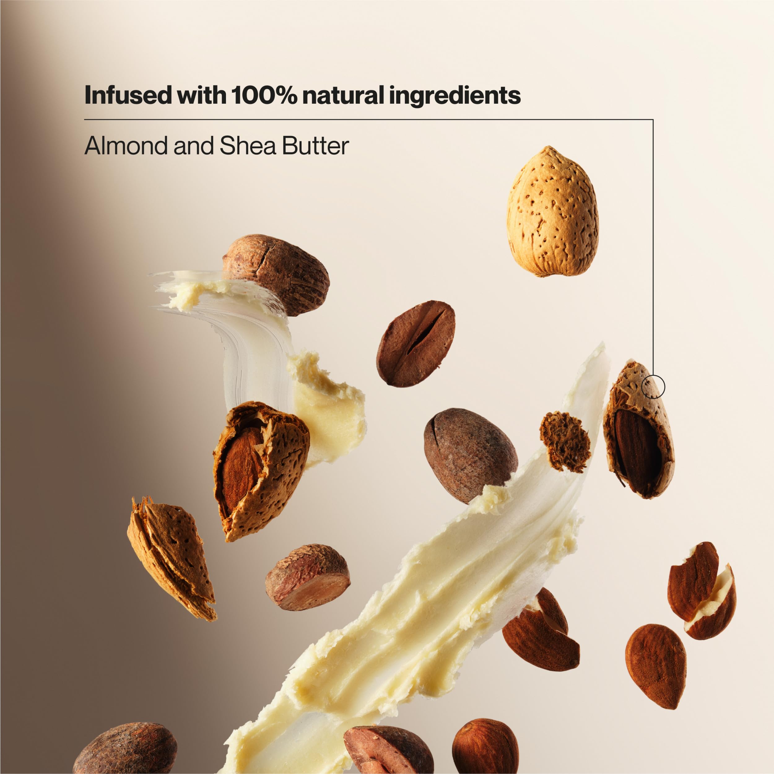 Ingredientes clave: almendra y karité para suavizar y nutrir