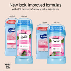 Suave antitranspirante para mujer invisible en piel y ropa.