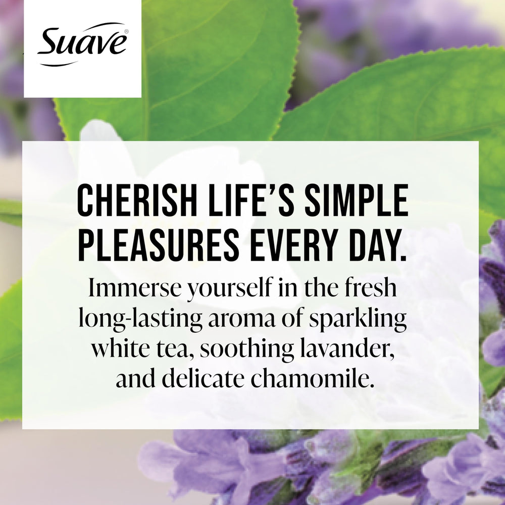 Suave aroma-lavanda-te-duradero-bano-botella, frescor que perdura.