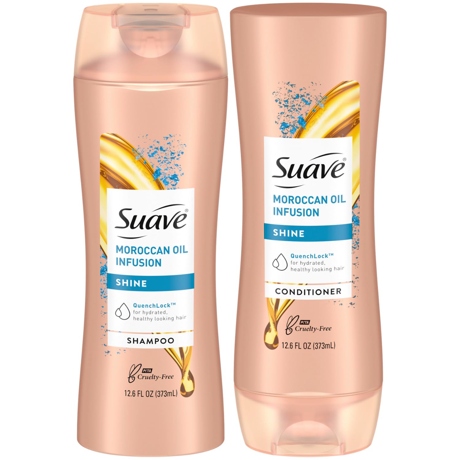 Suave champú aceite de argán en botella: brillo inmediato para el cabello dañado