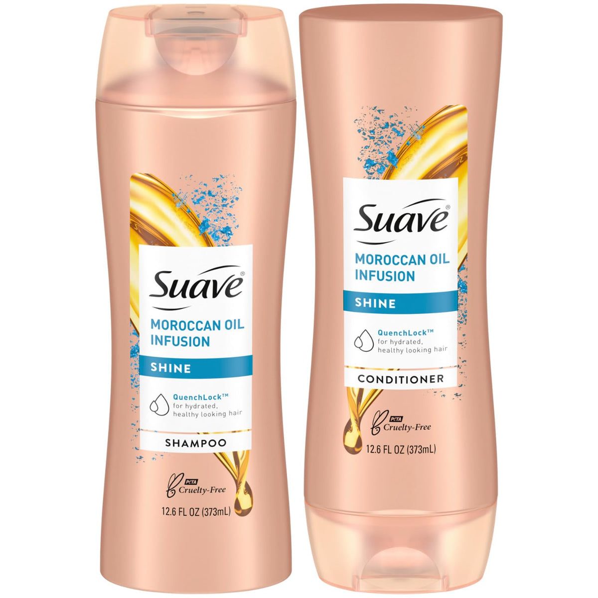 Suave champú aceite de argán en botella: brillo inmediato para el cabello dañado
