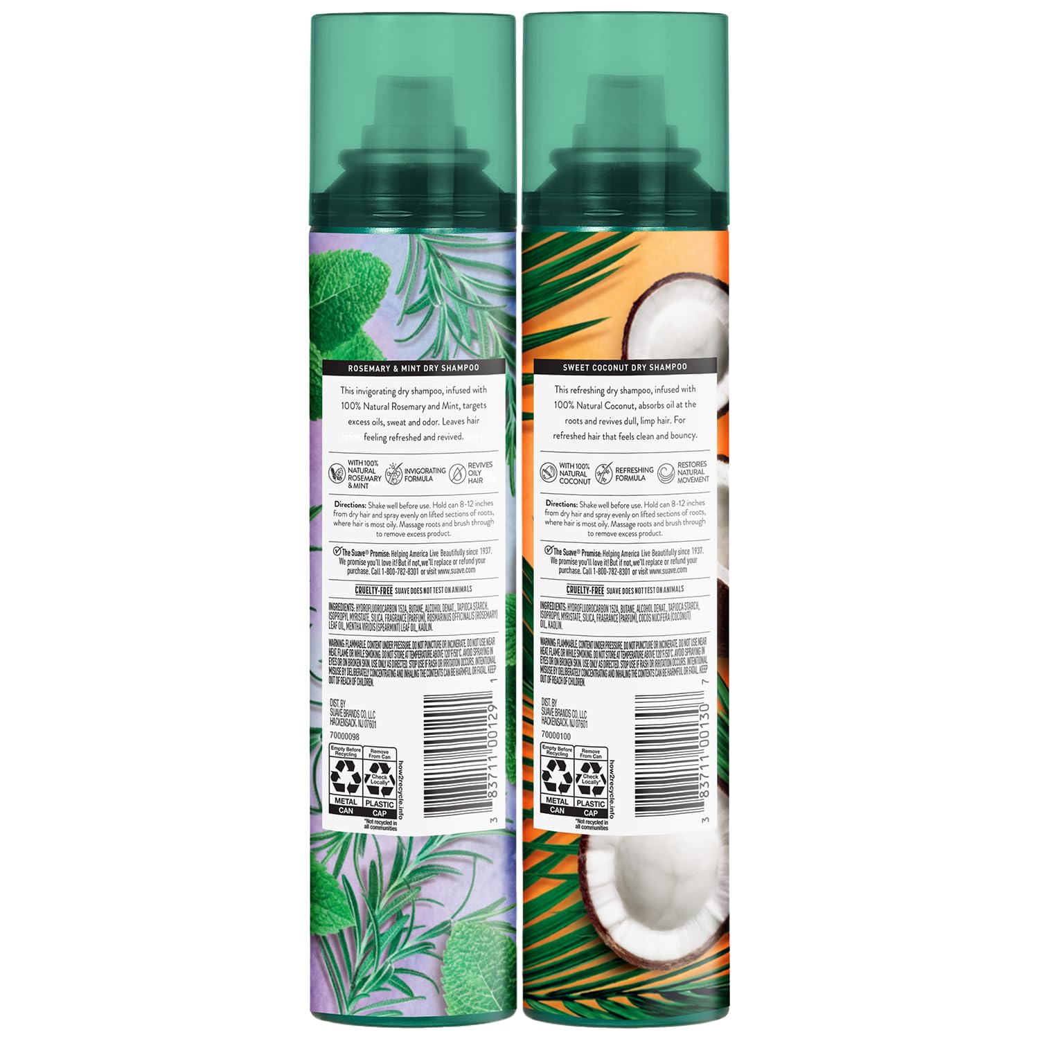 Suave champú seco coco, diseño portátil para viajes.