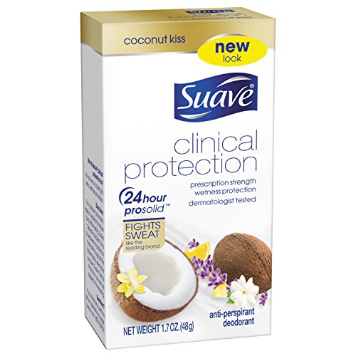 Suave clinical protection anti-perspirant for daily comfort and odor control.