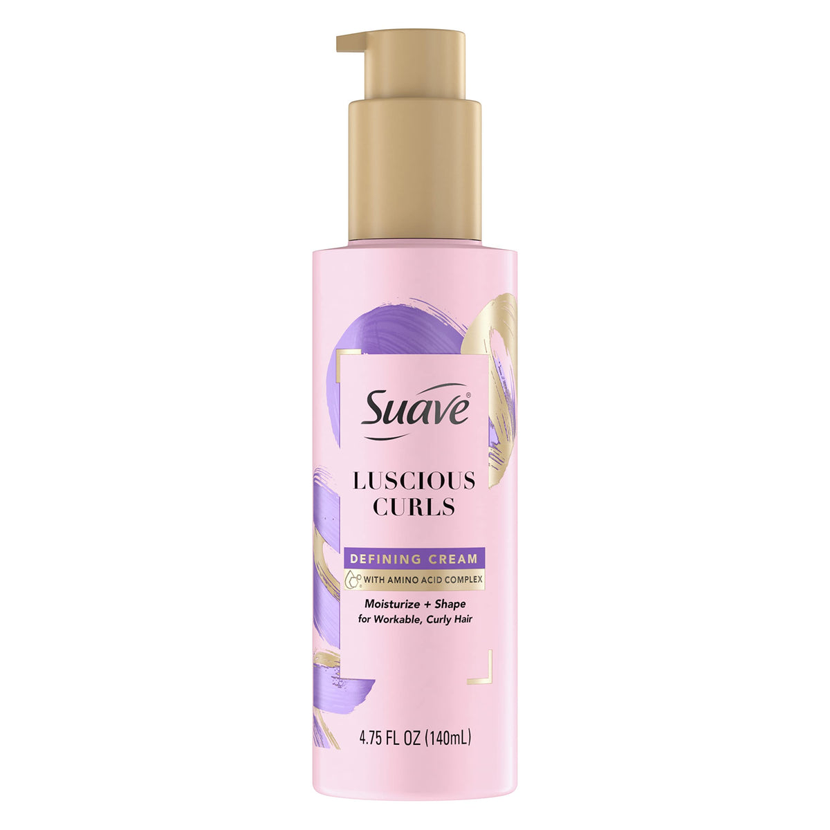 Suave Crema Definición Rizos: botella, definición suave y brillo ligero para rizos.