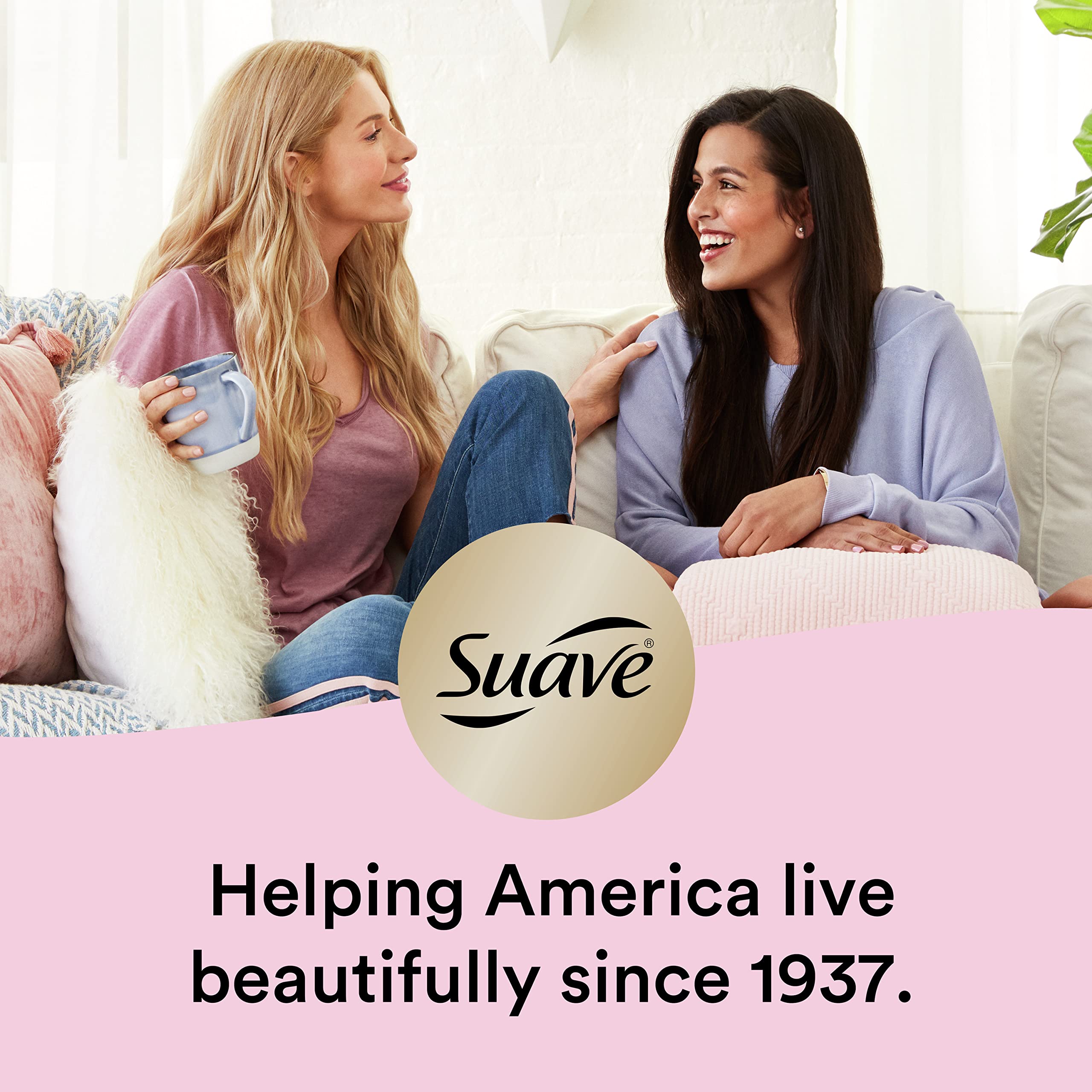 Suave Crema Definición Rizos: control del frizz en días húmedos.