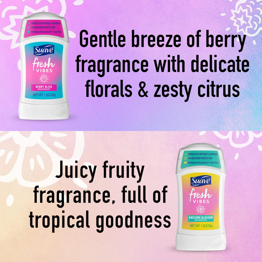 Suave cruelty-free label highlights animal-tested-free beauty choice.