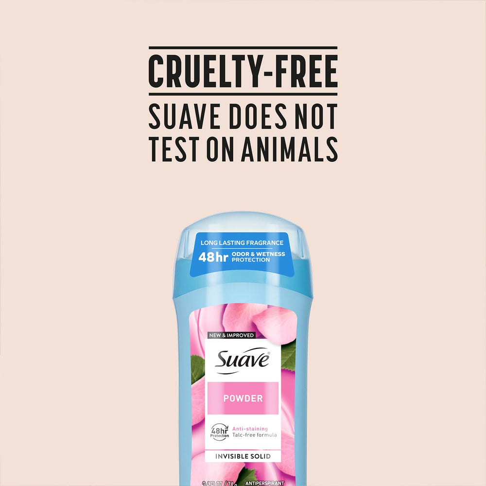 Desodorante Suave para mujer certificado libre de crueldad por PETA