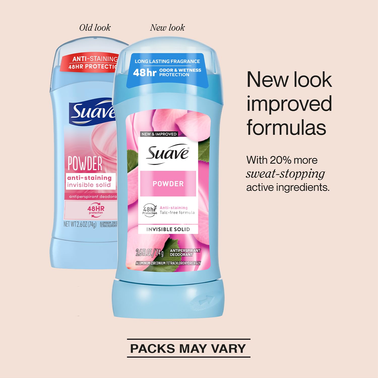 Desodorante Suave para mujer pack de 4 barras para conveniencia