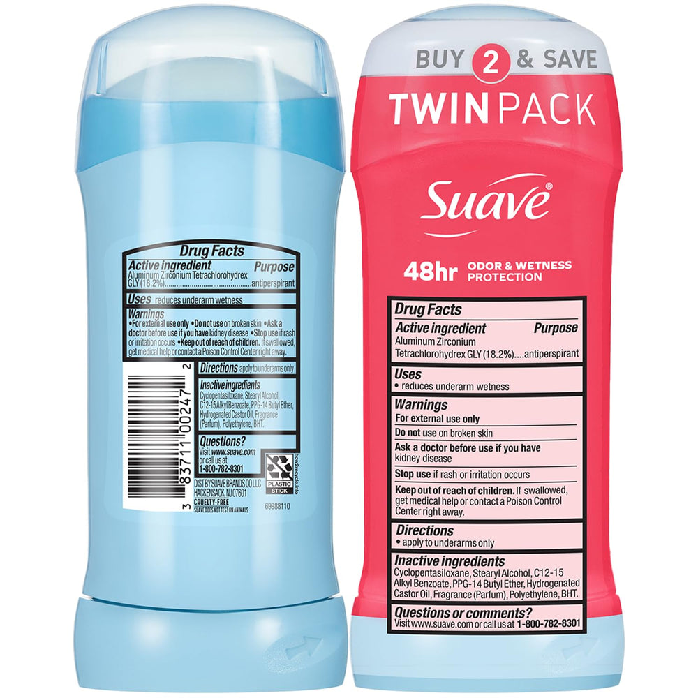 Pack de cuatro barras Suave, opción para hogar o viaje.