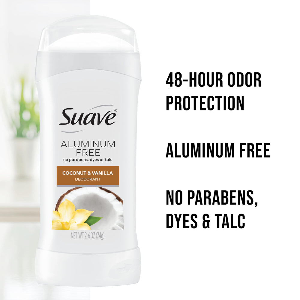 Protección de hasta 48 horas con aroma coco-vainilla.