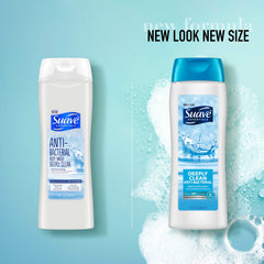 Suave Espuma Cremosa limpia suavemente sin resecar la piel durante el baño.