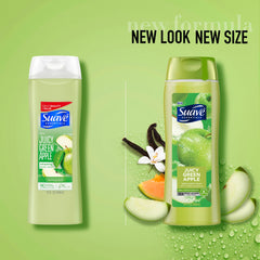 Suave Essentials aroma manzana-vanilla, sensación agradable que perdura.