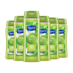 Suave Essentials gel ducha manzana, aroma fresco e hidratante para uso diario.