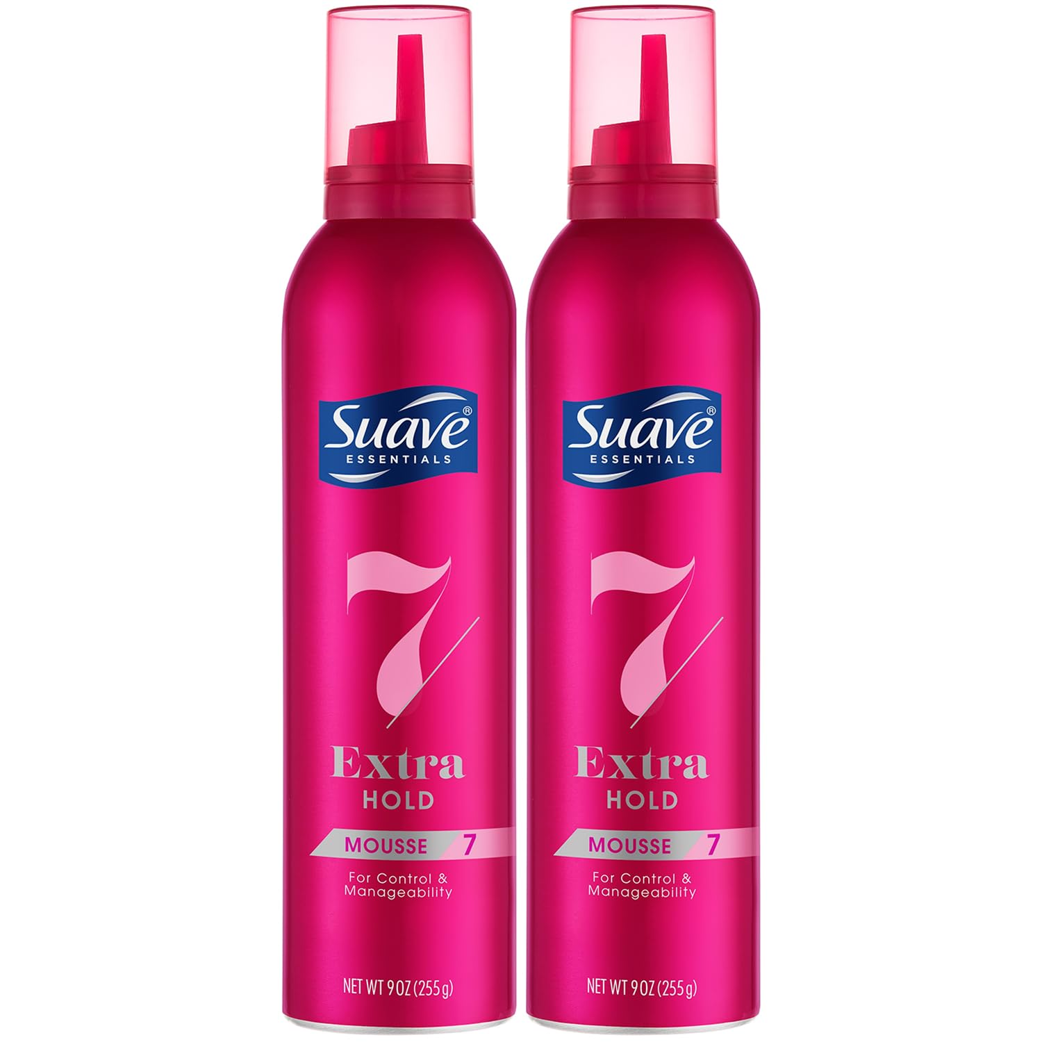 Suave Extra Hold Mousse muestra textura suave de espuma para peinado ligero