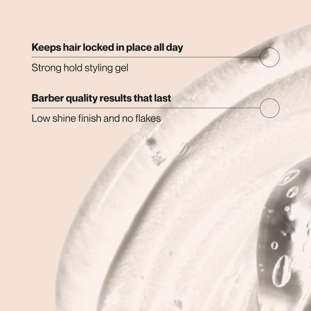 Alcohol-free Suave gel preserves moisture while styling.