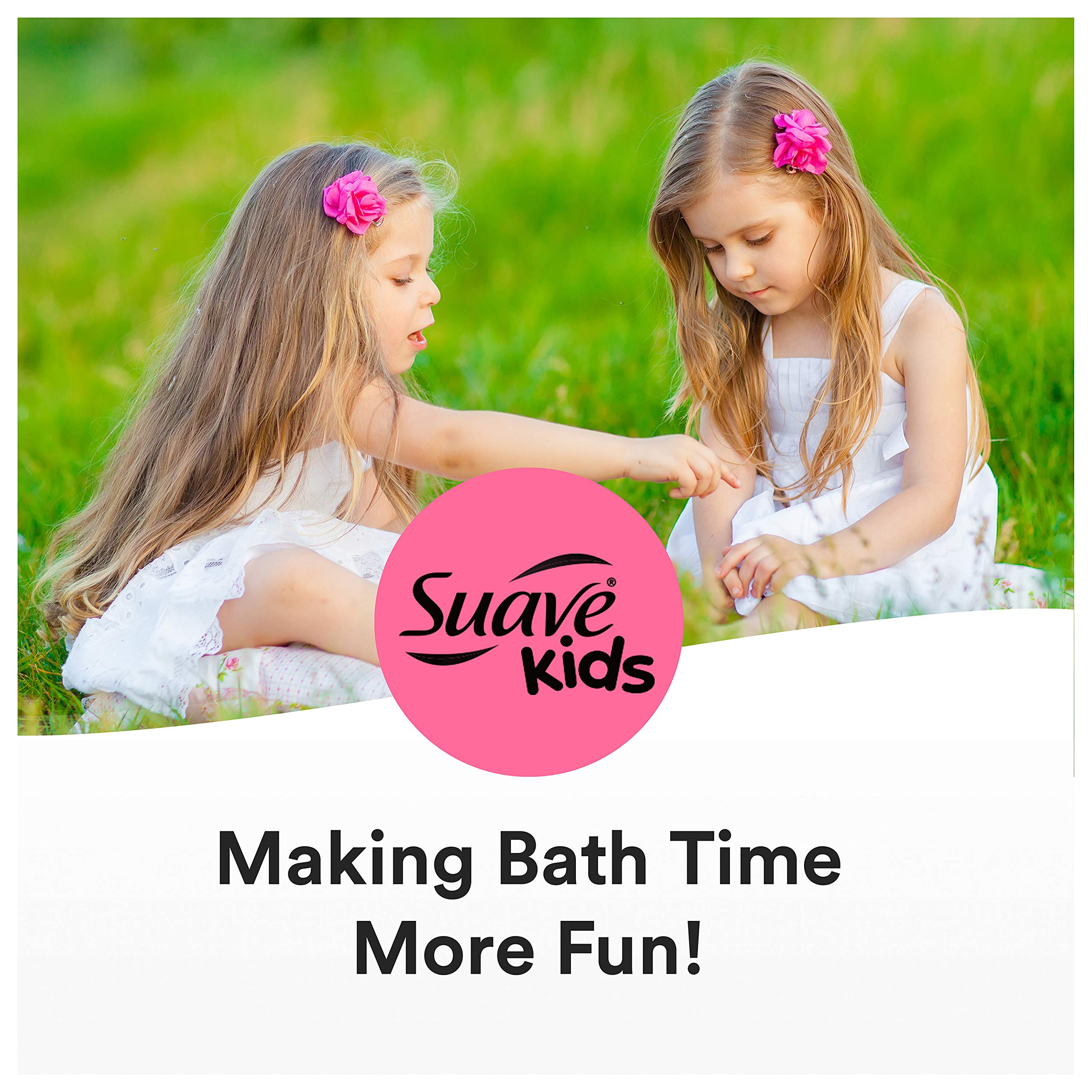 Suave Kids Berry scent adds playful fragrance during detangling.