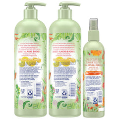 Suave Kids Conditioner bottle for curls with Sweet Almond & Honey defines curls.