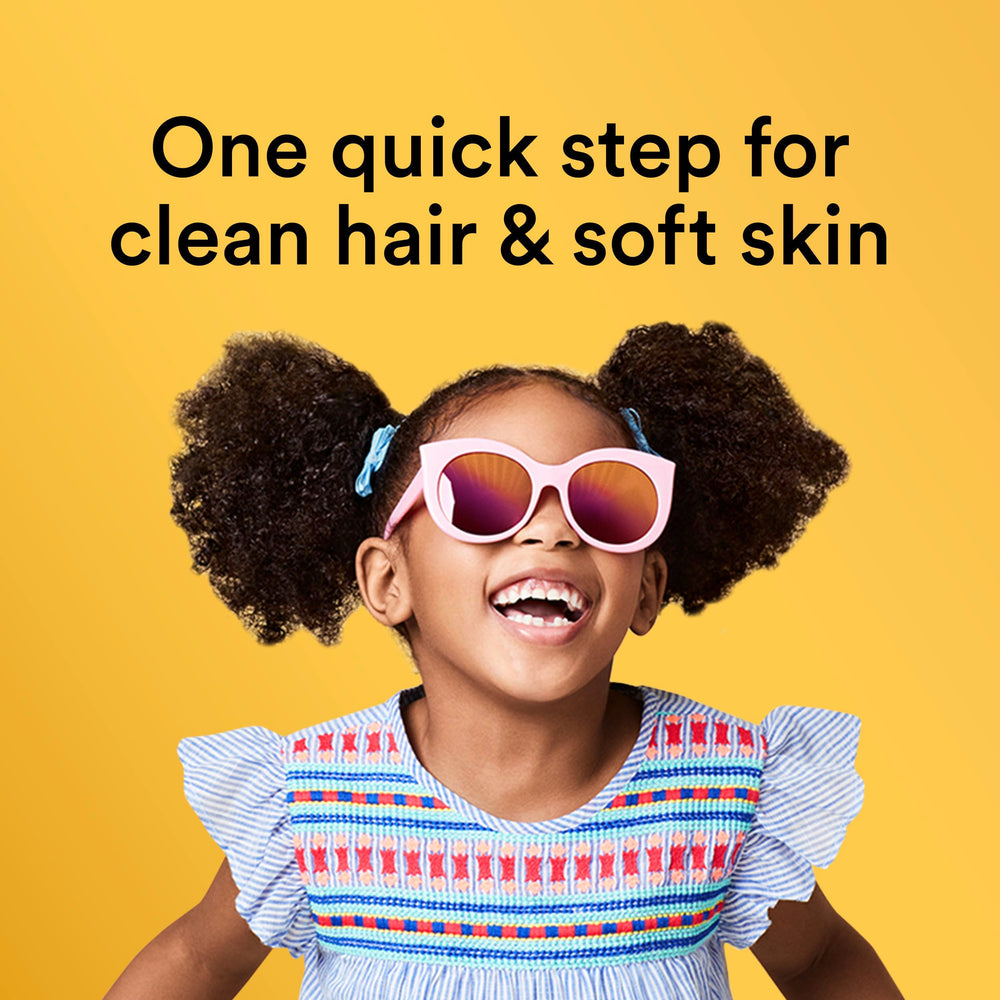 No residue finish on hair after rinse
